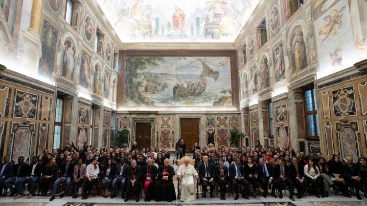 L'udienza con Papa Francesco (3 dicembre 2018)