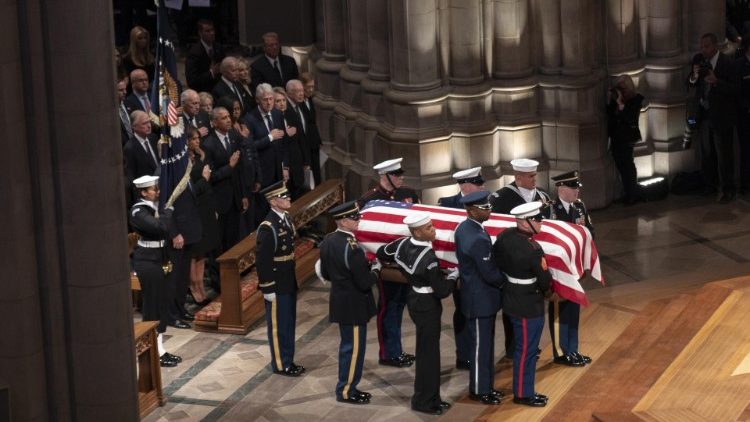조지 H.W. 부시 전 미국 대통령의 장례식