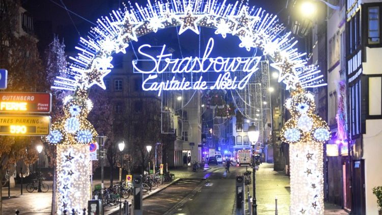 Tregu i Krishtlindjes në Strasburg, ku ndodhi atentati