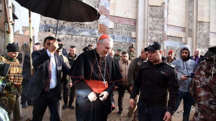 Kardinali Parolin asema, ameguswa sana na ushuhuda wa imani ya Wakristo nchini Iraq.