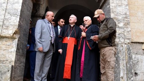 Kardinal Parolin: Voraussetzungen für Papstbesuch im Irak nicht gegeben