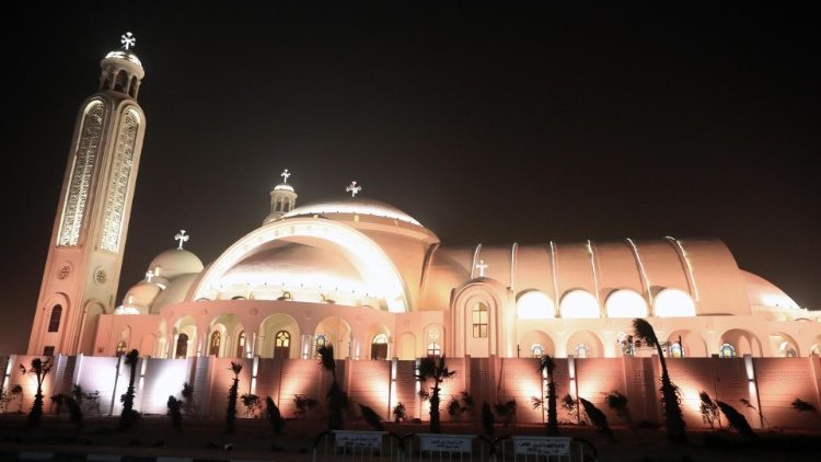Egypt's new Cathedral of the Nativity of the Coptic  Orthodox Church. 