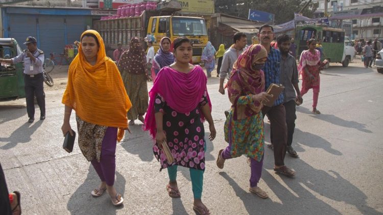 Arbeiterinnen in Dhaka