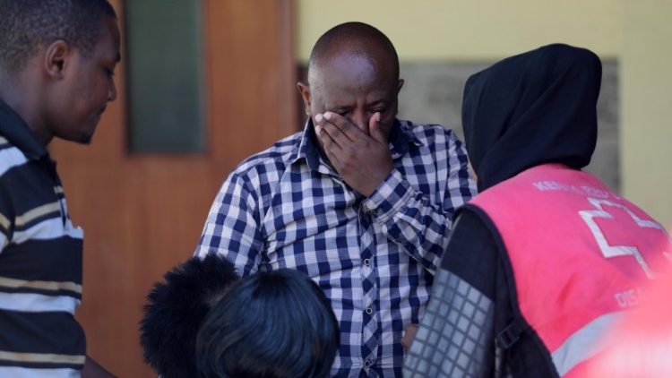 Tränen nach dem Attentat von Nairobi