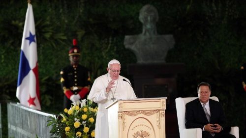 「未来への権利も、人間の権利の一つ」教皇、パナマの各界代表者らに