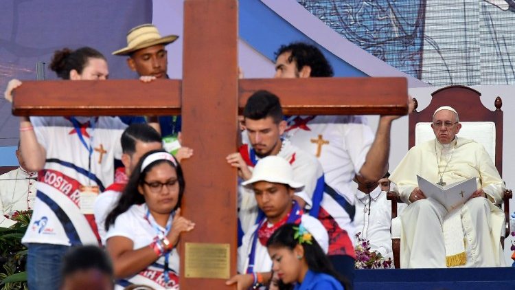 Putovný kríž SDM v Paname