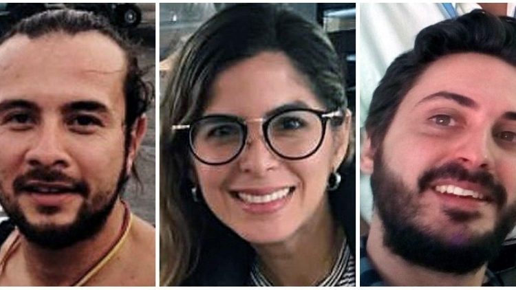 I tre giornalisti arrestati