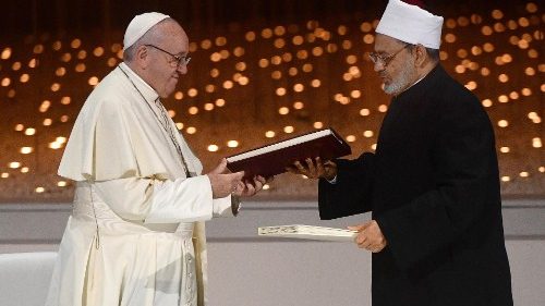 A un año de la Declaración de Abu Dhabi el Papa insta a un futuro libre de odio 
