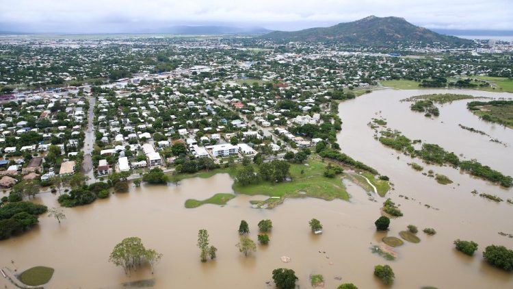Povodeň ve městě Townsville v australském North Queensland