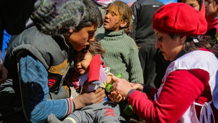 Humanitarne djelatnice cijepe djecu sirijskih izbjeglica