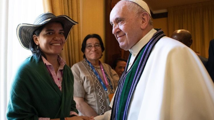 Papa no Fórum dos Povos Indígenas de 2019