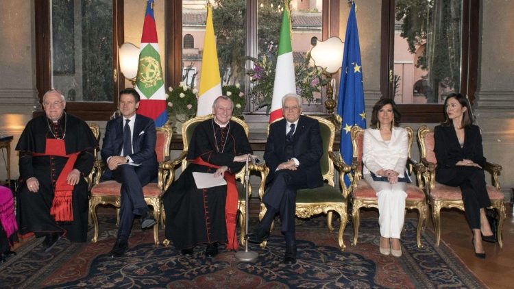 Italien och Heliga Stolen firar Lateranfördragen