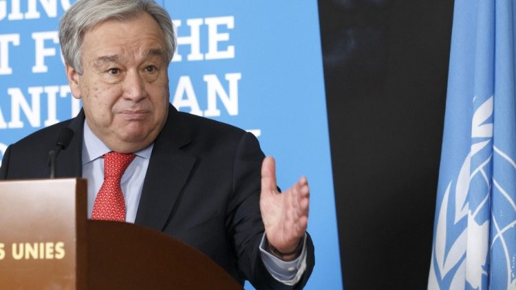 JTO generalinis sekretorius Antonio Guterres