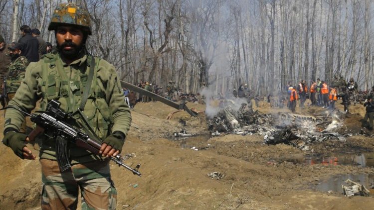 भारत-पाकिस्तान सीमा से लगभग 50 किलोमीटर दूर बालाकोट शहर के पास हवाई हमले 