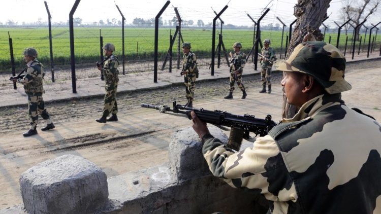 Indian forces remain on high alert along the border with Pakistan. 