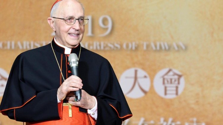 file foto : Cardinal Fernando Filoni in Taiwan, Prefect of the Congregation for the Propagation of Faith
