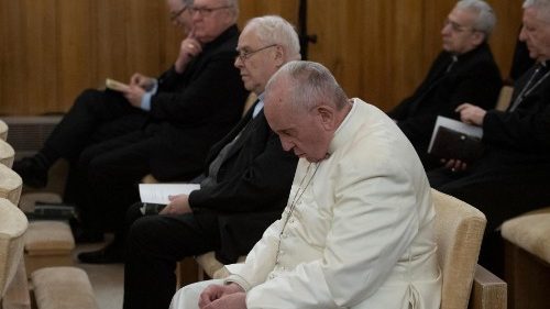 El Papa en Ariccia para la semana de Ejercicios Espirituales