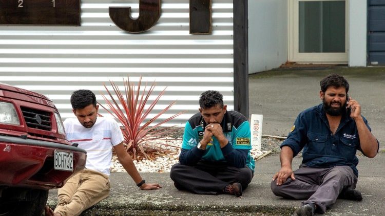 Sorg efter attentat i moskéer i Christchurch Nya Zeeland