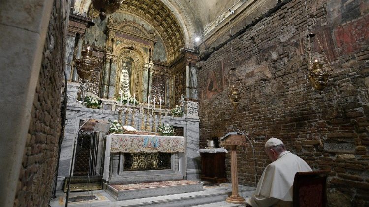 Pope Francis visits Loreto