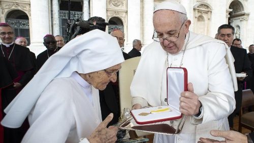 Onorificenza del Papa a Suor Maria Concetta: una vita per testimoniare Dio
