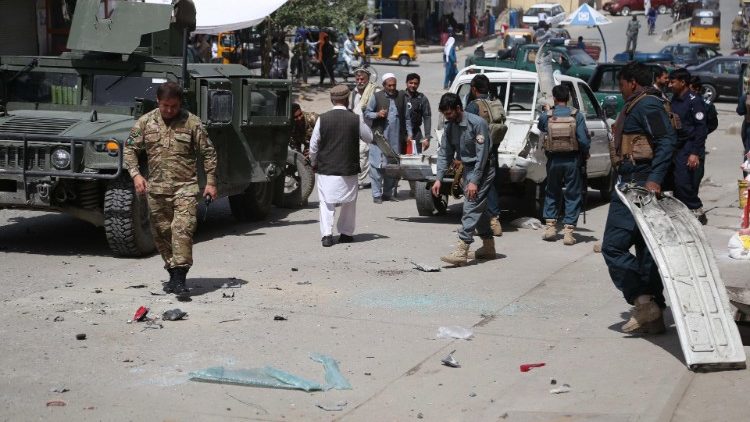 Afganńska ulica po kolejnym zamachu