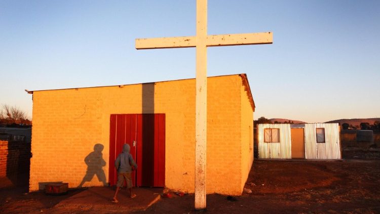 Eine Kirche in Südafrika