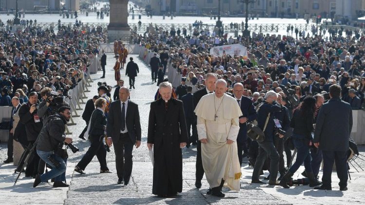 Pope Francis'general audience 