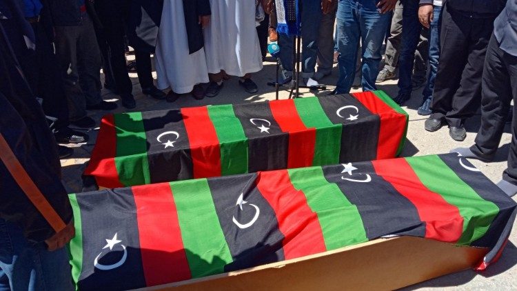 Beerdigung in Libyen