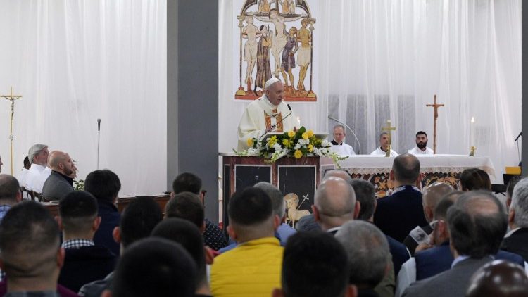 Pope Francis in Velletri prison to celebrate Holy Thursday Mass