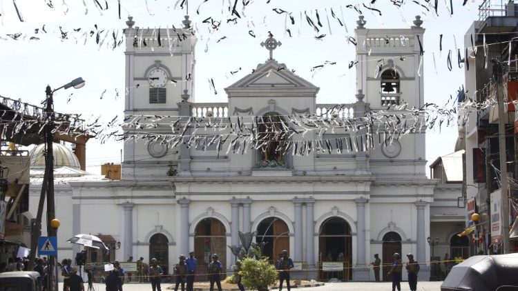 St. Anthony's Shrine in Colombo, one of the targets of Sri Lanka's terrorist attacks on April 21, 2019. 