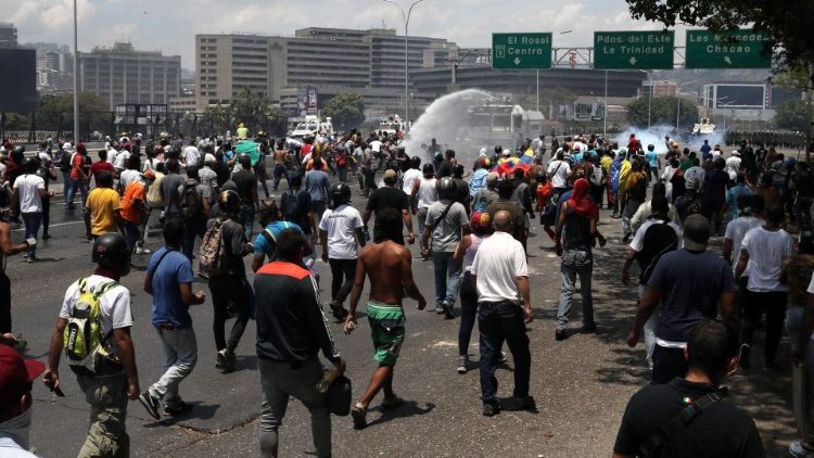Prosvjed u Caracasu 30. travnja 2019.