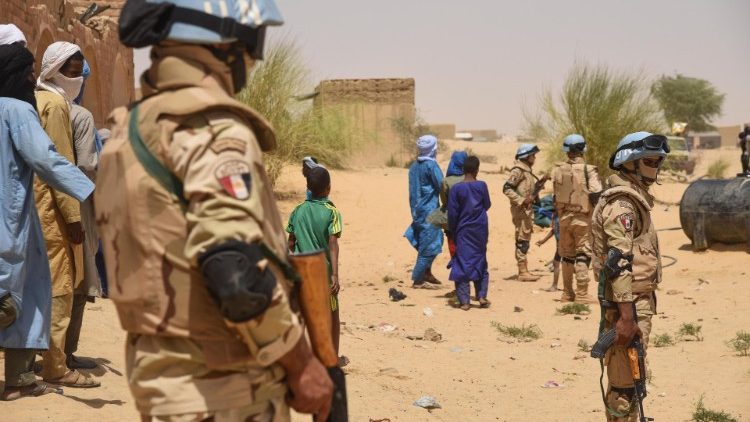 UNO-Friedenssoldaten im letzten Jahr in Timbuktu