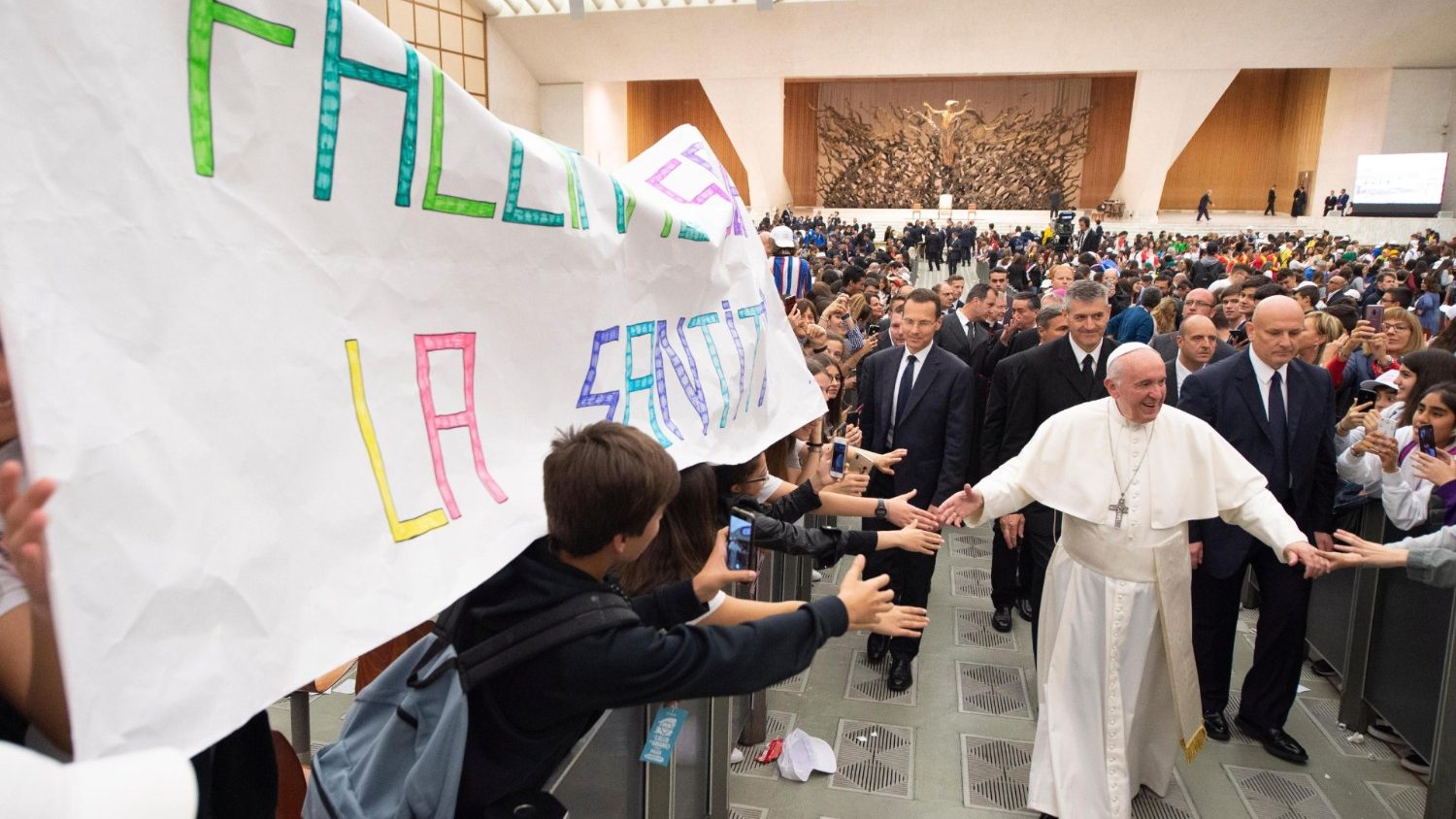 Đtc gặp thành viên ngày hội “bóng đá chúng ta yêu” - vatican news