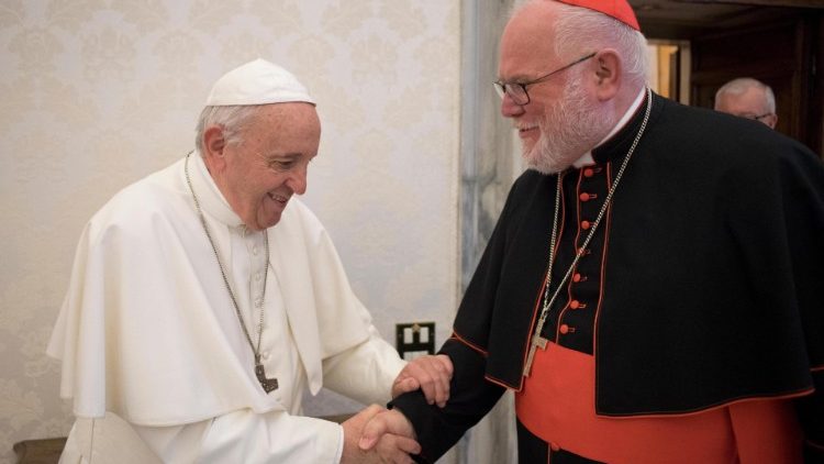 Påven Franciskus och kardinal Marx