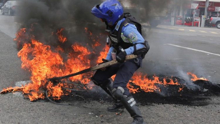 Segundo día de protestas en Honduras