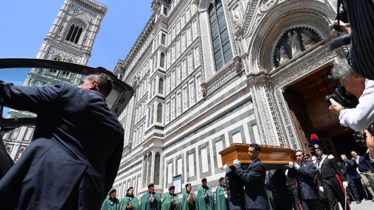 Funeral of Franco Zeffirelli in Florence