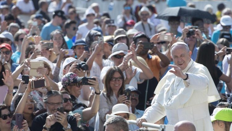 教皇フランシスコ、バチカンでの一般謁見　2019年6月19日