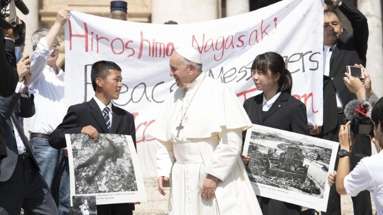 Pope Francis is scheduled to visit Nagasaki and Hiroshima during his visit to Japan. 