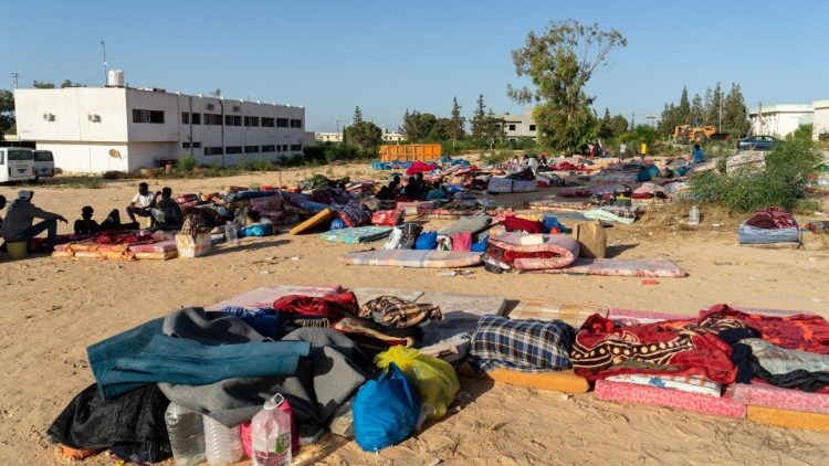 Migrantų sulaikymo centras Libijoje
