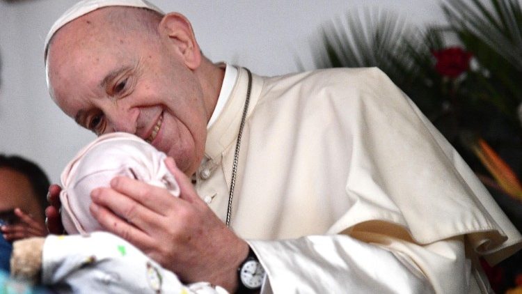 Papa Francisco em visita ao hospital de Zimpeto