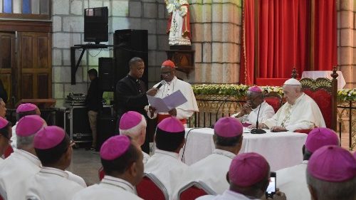 Papež malgaškim škofom: Kot brat vas blagoslavljam in ta blagoslov razširjam tudi na vaše škofije