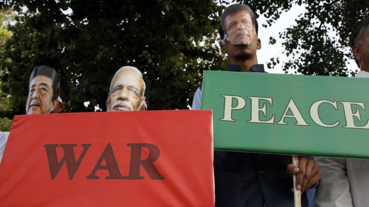 Protest in Islamabad (Pakistan)