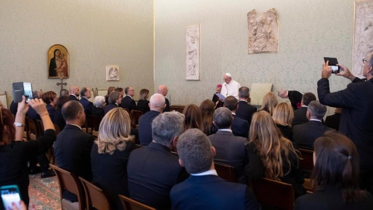 Popiežiaus audiencija Rai žurnalistams
