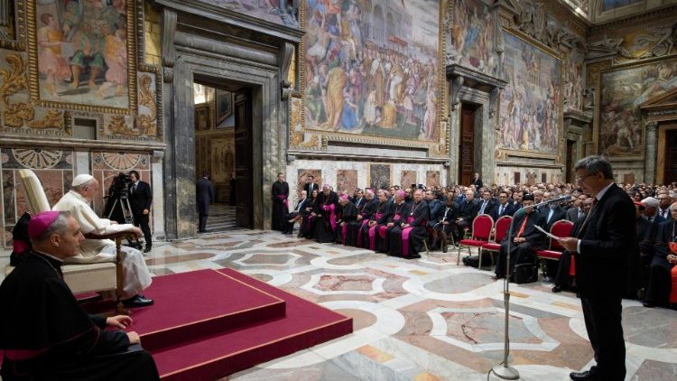 Papa Francisco: encontro com o Dicastério para a Comunicação