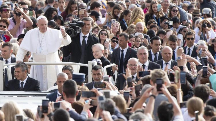 教皇フランシスコ、バチカンでの一般謁見　2019年9月25日