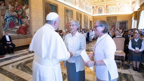 Talitha Kum: le protagoniste incoraggiate dal Papa per affrontare le sfide