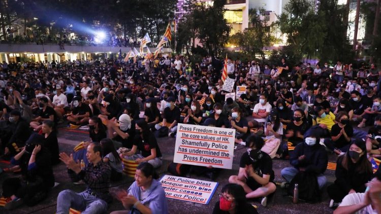 W Hongkongu wciąż drwają protesty