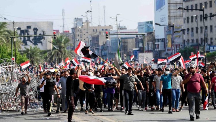 Proteste antigovernative a Baghdad