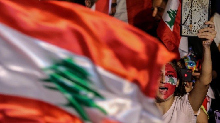Manifestazioni in Libano