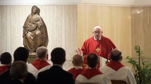Il Papa a Santa Marta: l'invidia del diavolo semina l'odio nei nostri cuori